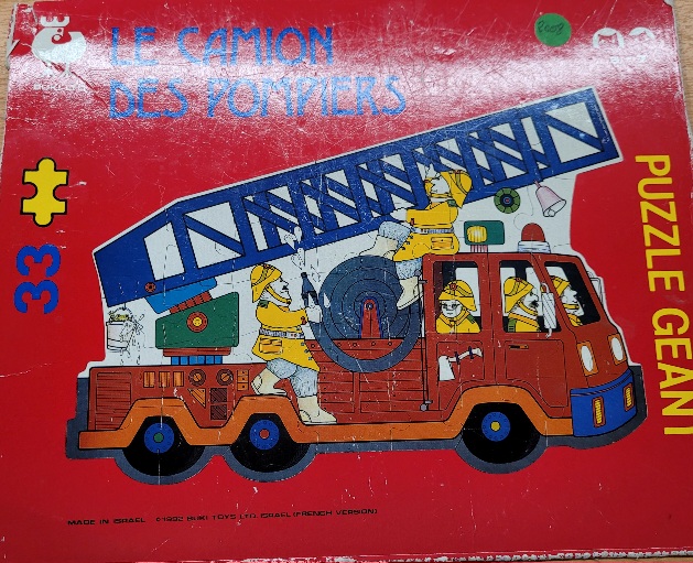 'LE CAMION DES POMPIERS'