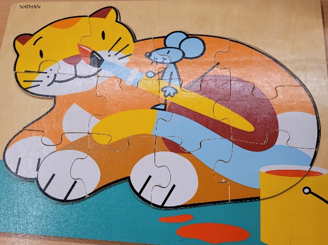 PUZZLE CHAT-SOURIS