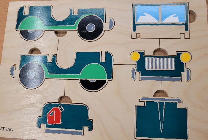 PUZZLE AUTO VERTE