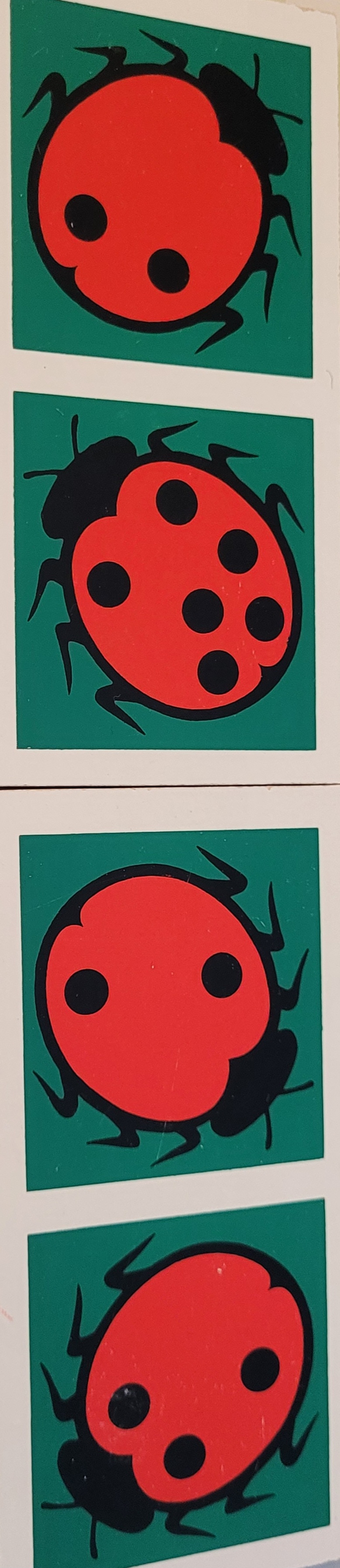 DOMINOS COCCINELLES