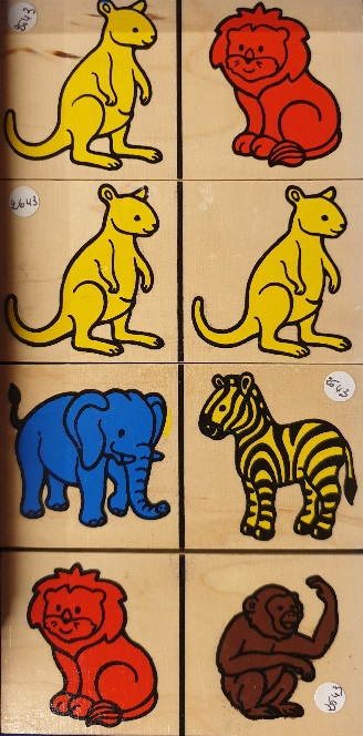 JEU DE DOMINOS ANIMAUX