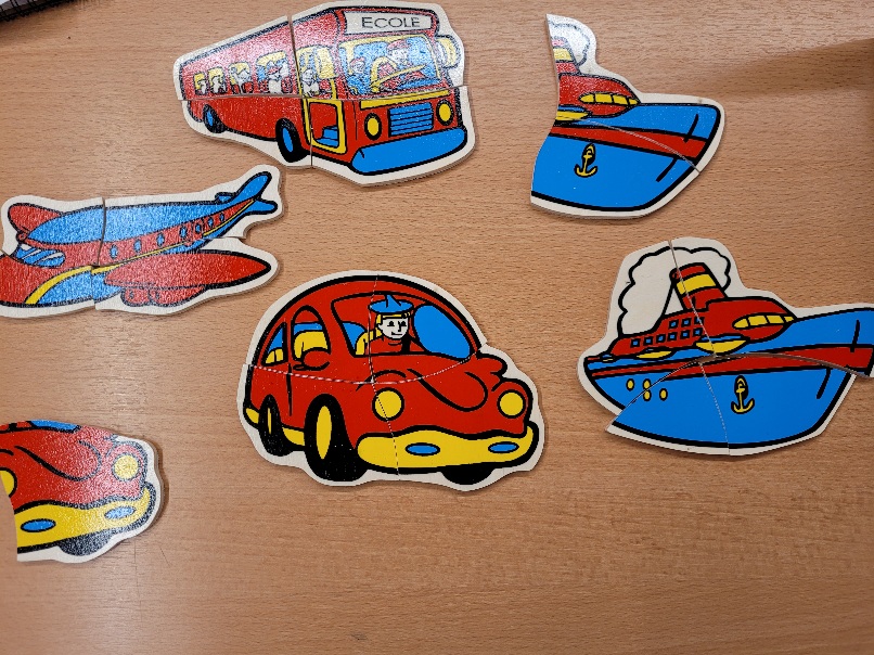PUZZLE LES MOYENS DE TRANSPORT