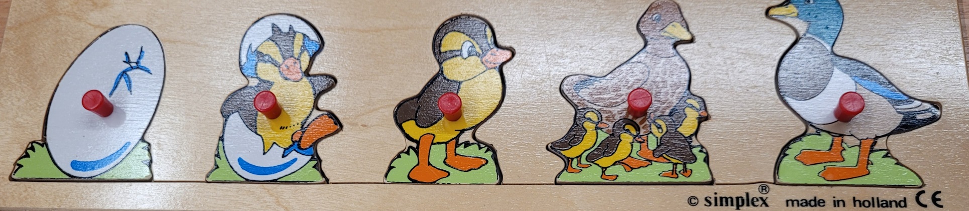 PUZZLE DE L'OEUF AU CANARD