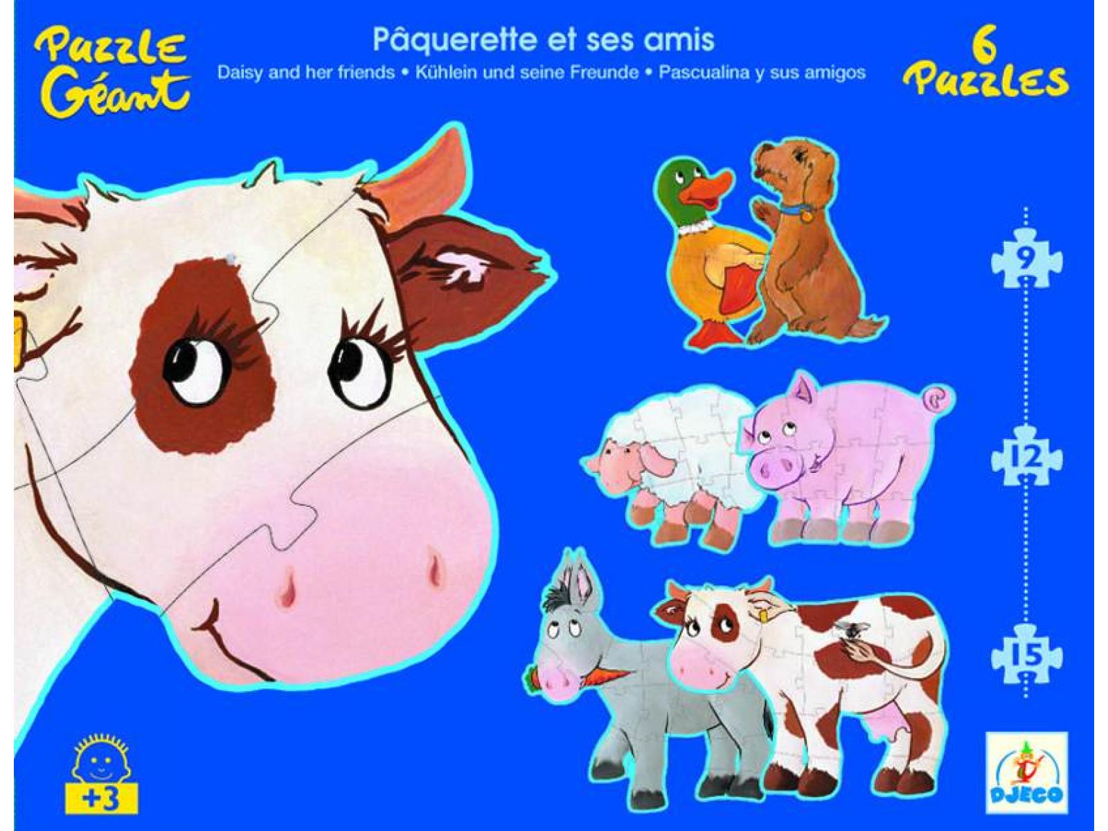 PUZZLE ANIMAUX GEANT