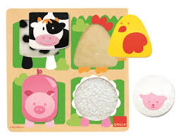 PUZZLE FORMES TACTILE