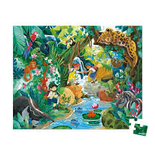 PUZZLE THEME JUNGLE