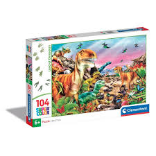 PUZZLE LAND OF DINOSAURS